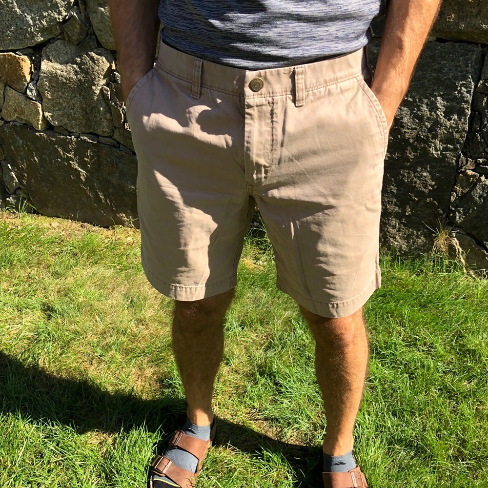 Bonobos chino shorts, 9 inch inseam